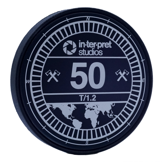 LASER ENGRAVED 85mm O.D. CUSTOM LENS CAP image 0