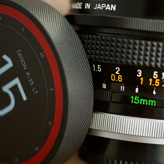 ALUMICOLOR CANON FD/nFD 15mm Signature Series Aluminum Cap image 1