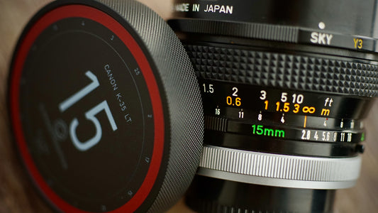 ALUMICOLOR CANON FD/nFD 15mm Signature Series Aluminum Cap image 1