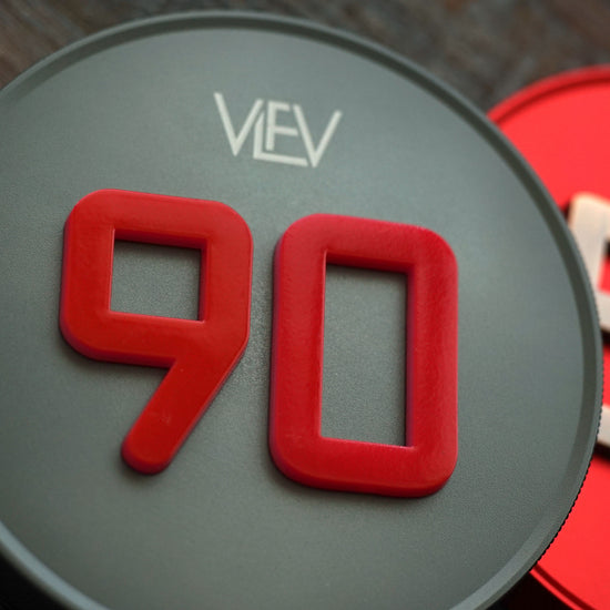3D | 80mm O.D SIGNATURE KNURLED CAP w/ LASER ENGRAVED DATA image 1