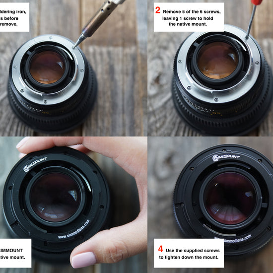 SIMMOUNT LEICA R - LPL CONVERSION MOUNT image 7