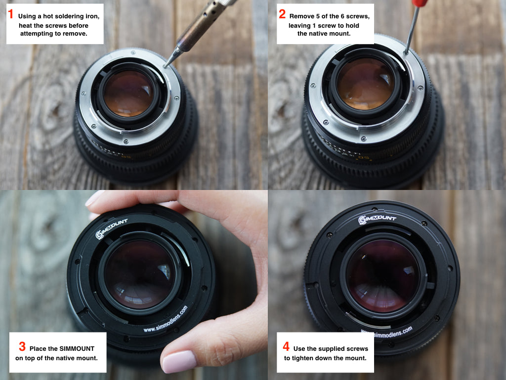 SIMMOUNT LEICA R - LPL CONVERSION MOUNT image 7