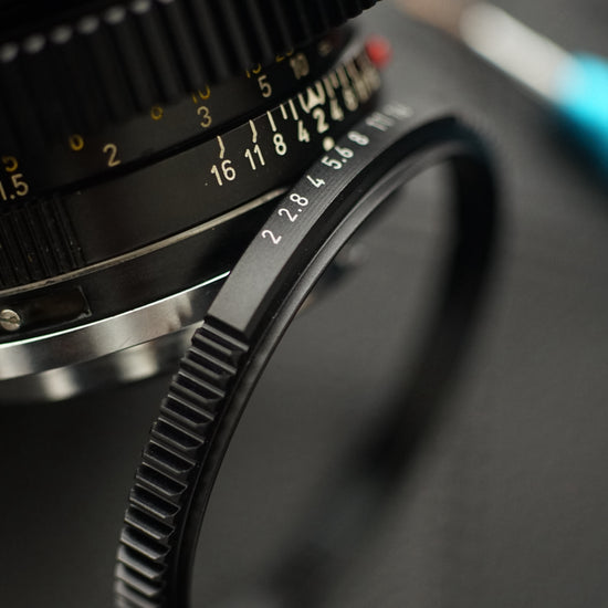 LEICA R APERTURE GEAR CONVERSION image 2