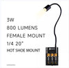 ARTICULATING FLASHLIGHT - 800 LUMENS image 1