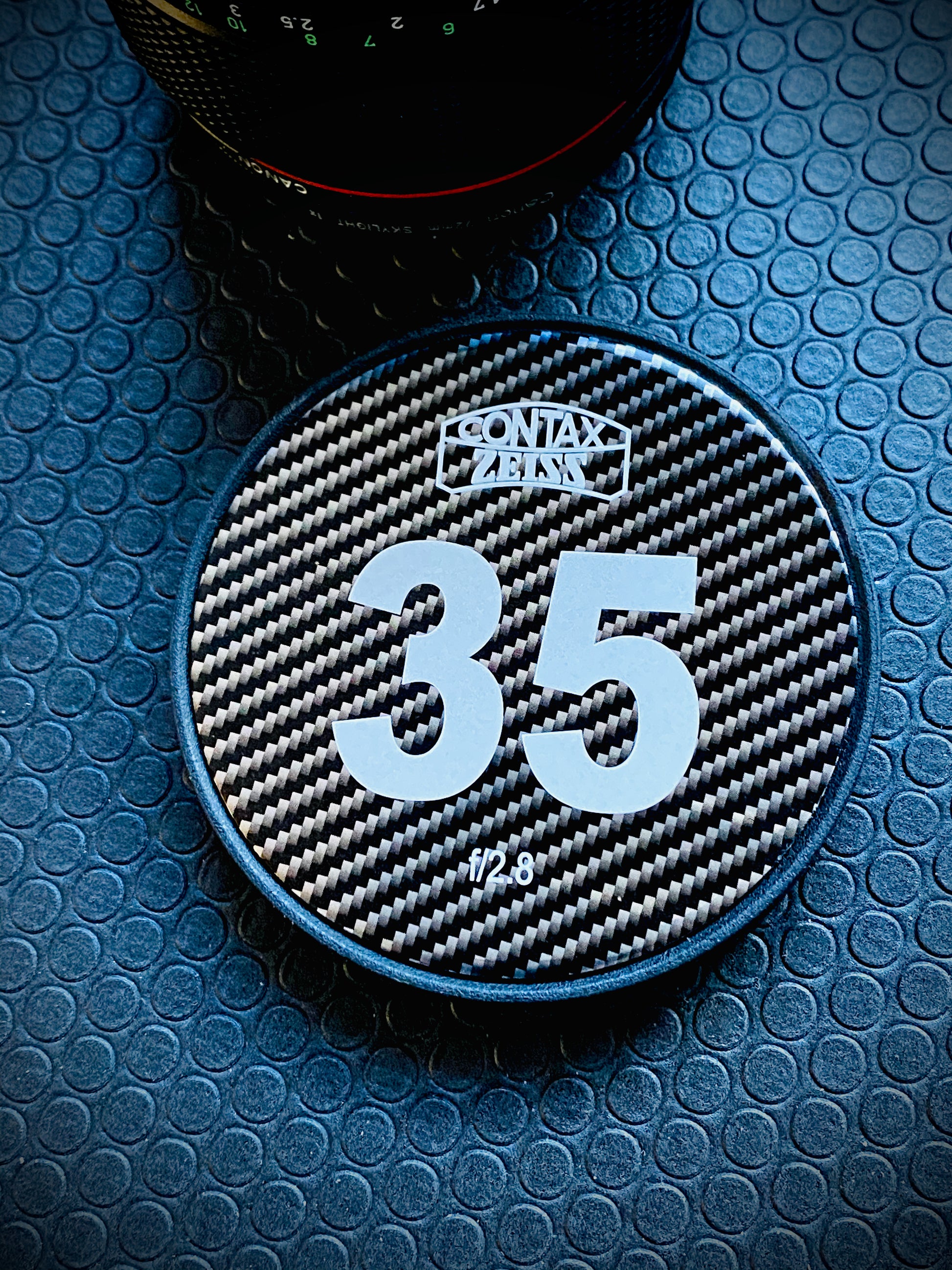 LASER ENGRAVED 80mm O.D. CUSTOM LENS CAP image 12