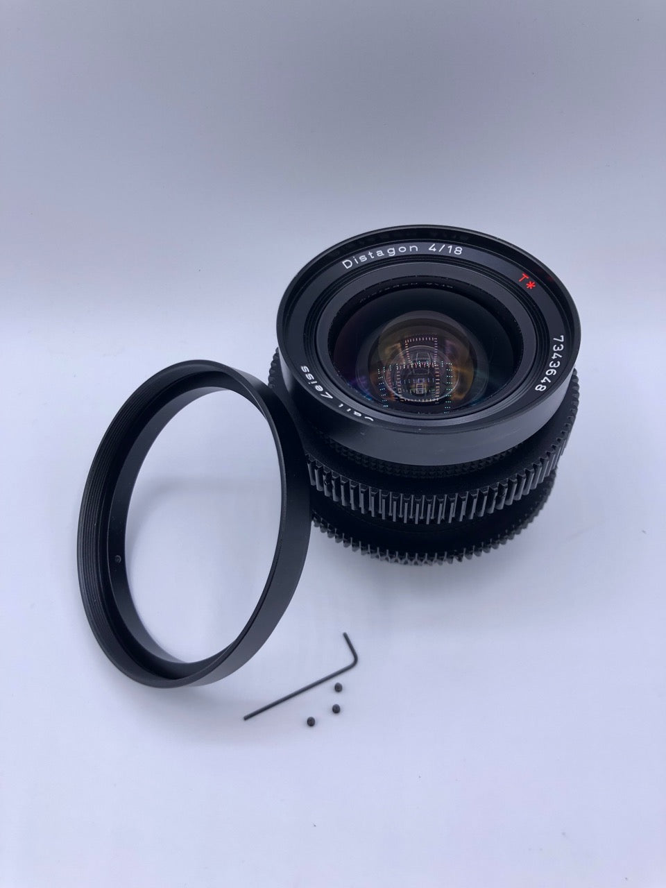 Contax Zeiss 18mm f4.0 80 / 85mm O.D. SIMRING image 2