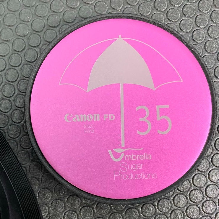 LASER ENGRAVED 80mm O.D. CUSTOM LENS CAP image 11