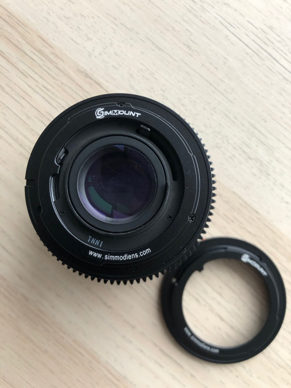 SIMMOUNT OLYMPUS ZUIKO OM- EF CONVERSION MOUNT image 5