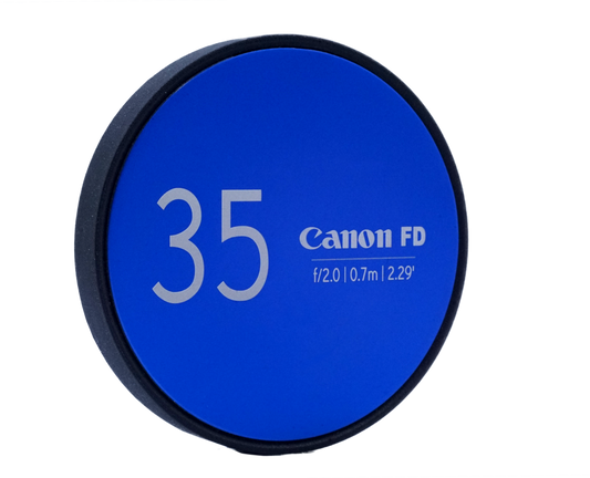 LASER ENGRAVED 95mm O.D. CUSTOM LENS CAP image 0