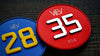 3D | 80mm O.D SIGNATURE KNURLED CAP w/ LASER ENGRAVED DATA image 2