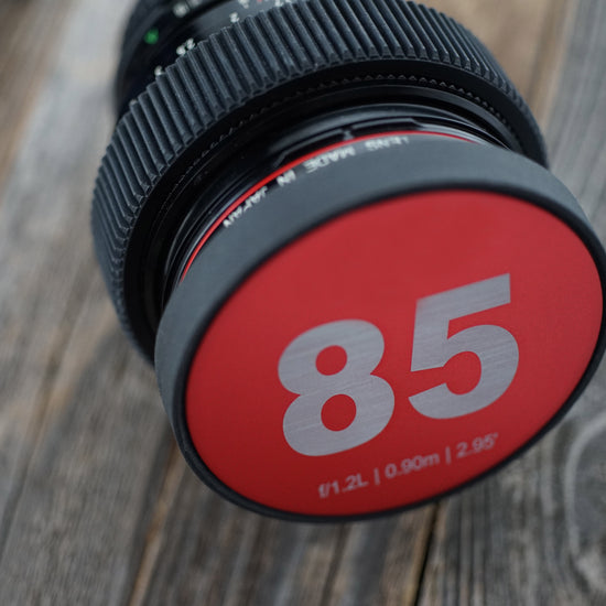 LASER ENGRAVED 80mm O.D. CUSTOM LENS CAP image 6