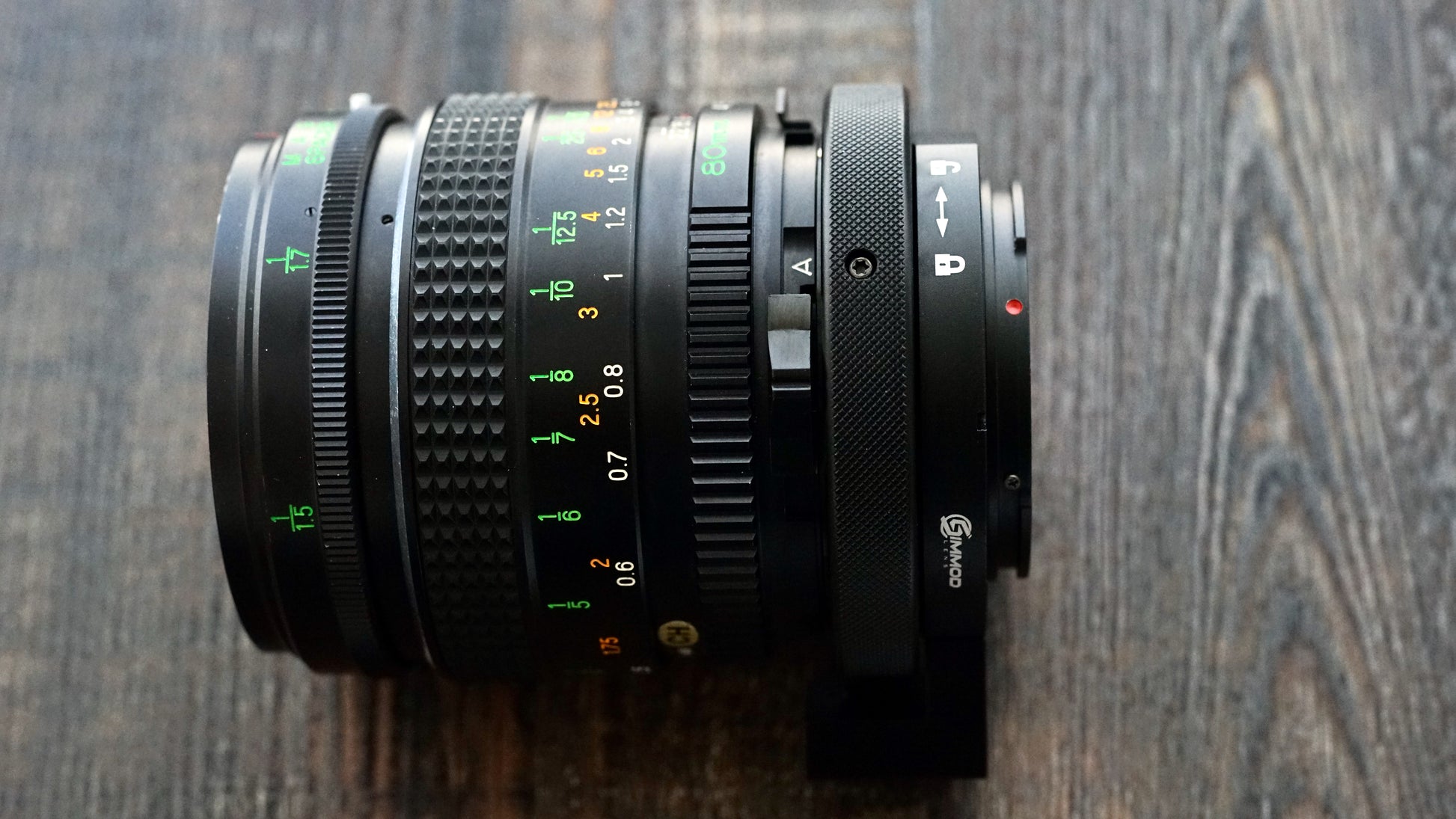 MAMIYA 645 - EF ADAPTER w/ P-LOCK image 3