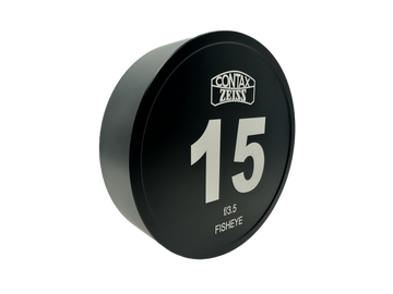 ALUMICOLOR CONTAX ZEISS 15mm FISHEYE Signature Series Aluminum Cap image 0