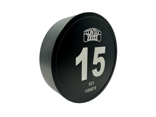 ALUMICOLOR CONTAX ZEISS 15mm FISHEYE Signature Series Aluminum Cap image 0