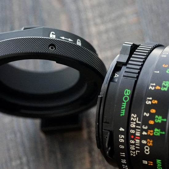 MAMIYA 645 - EF ADAPTER w/ P-LOCK image 1