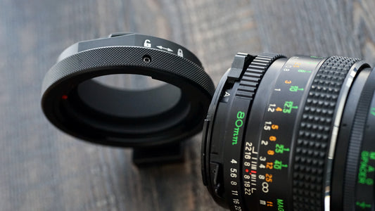 MAMIYA 645 - EF ADAPTER w/ P-LOCK image 1