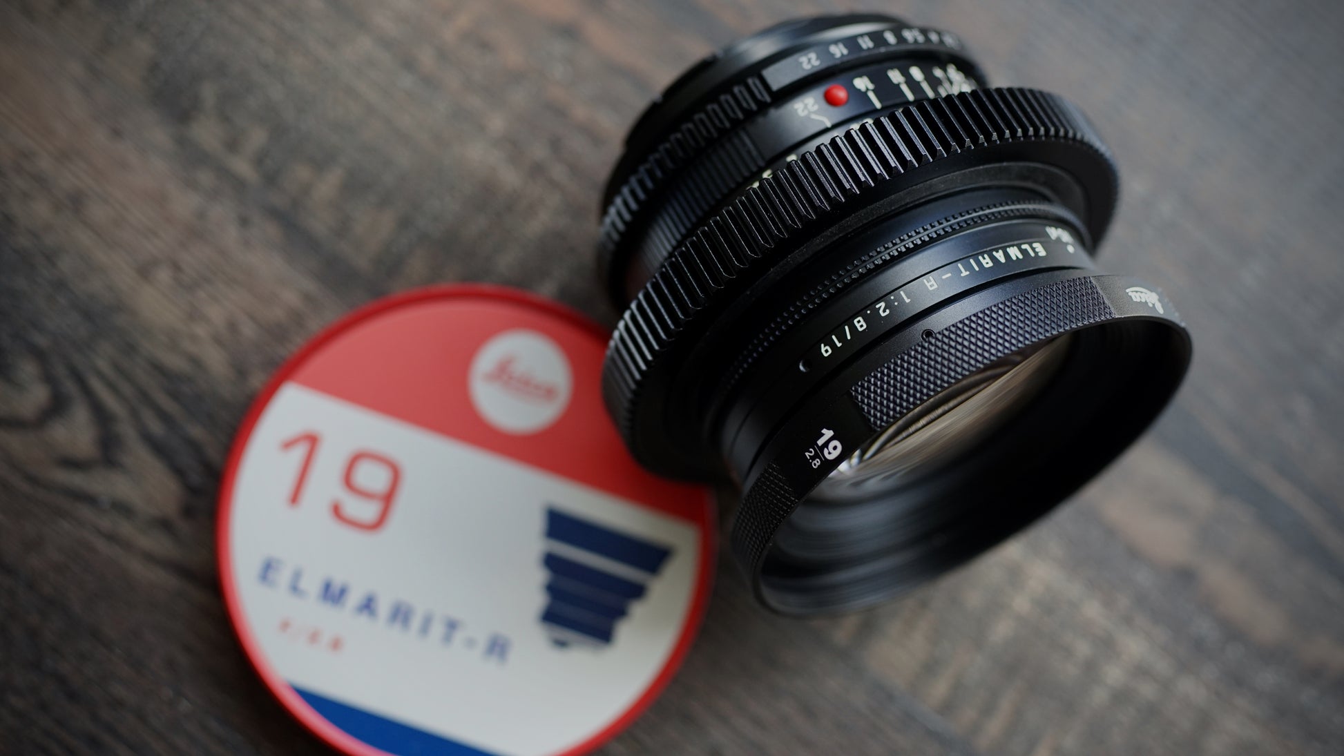 SIGNATURE SERIES 80mm O.D. CINE SPEC RING FOR LEICA R 19MM VII f/2.8 image 2