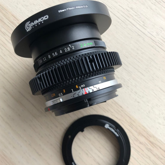 SIMMOUNT OLYMPUS ZUIKO OM- EF CONVERSION MOUNT image 4