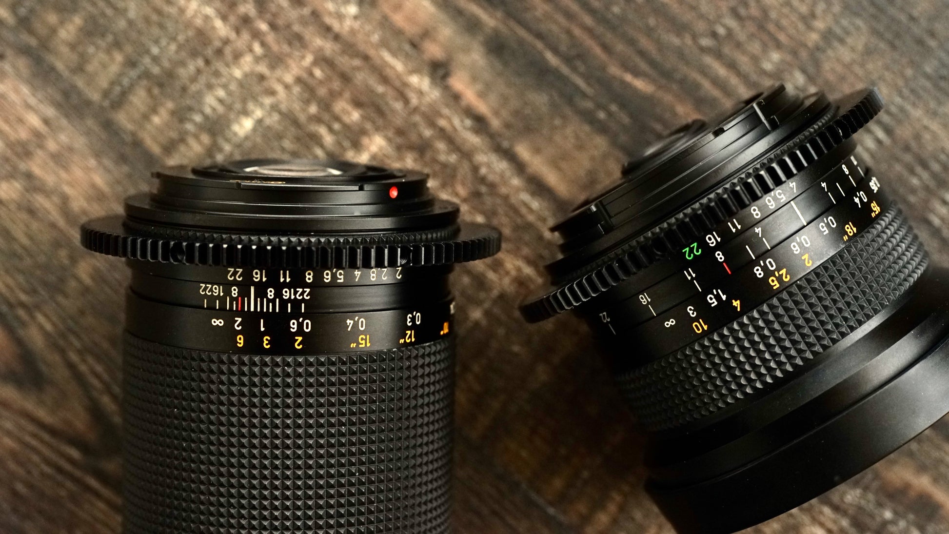 Contax Zeiss Aperture Gears image 2