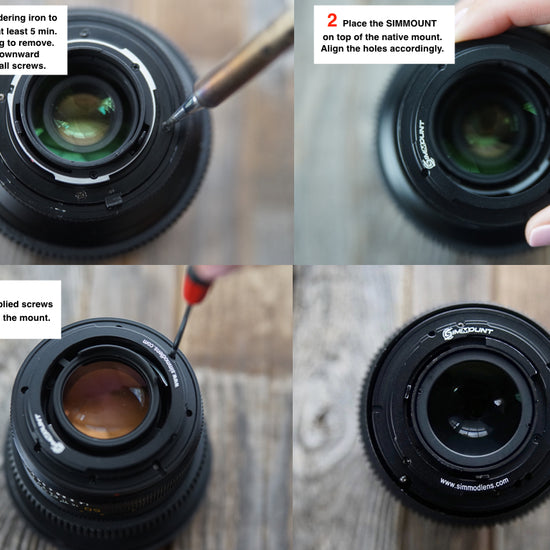 SIMMOUNT CONTAX ZEISS - EF CONVERSION MOUNT image 8