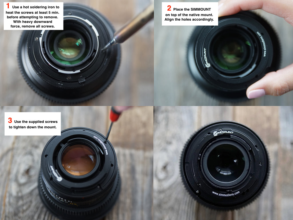 SIMMOUNT CONTAX ZEISS - EF CONVERSION MOUNT image 8