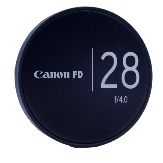 LASER ENGRAVED 114MM mm O.D. CUSTOM LENS CAP image 0