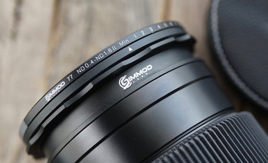 SIMMOD 77mm Variable Neutral Density 0.4 - 1.8 Filter w/ Case image 1