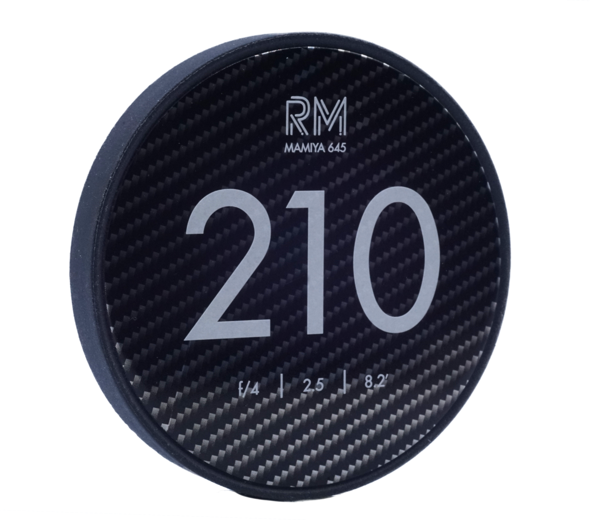 LASER ENGRAVED 80mm O.D. CUSTOM LENS CAP image 1